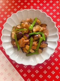豚バラ肉と茄子のスタミナ味噌炒め-レシピのメイン写真