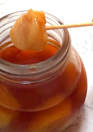 ゴマ油で作るたいらぎ貝の和風オイル漬け！-レシピのメイン写真