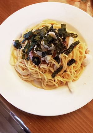 明太とイカのクリームパスタ-レシピのメイン写真