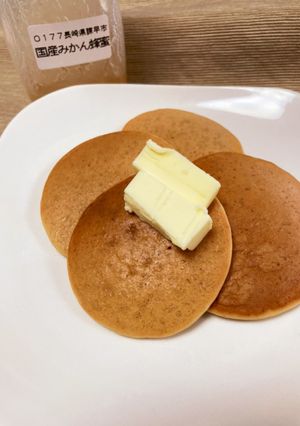 オートミールと米粉のミニパンケーキ-レシピのメイン写真