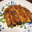 豚巻き茄子の照り焼き