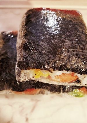 スパムおにぎり おにぎらず-レシピのメイン写真