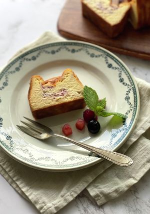【砂糖なし】低糖質ベリーチーズケーキ-レシピのメイン写真