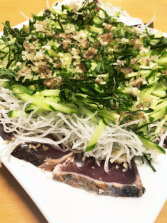 薬味た〜っぷりかつおのたたき-レシピのメイン写真