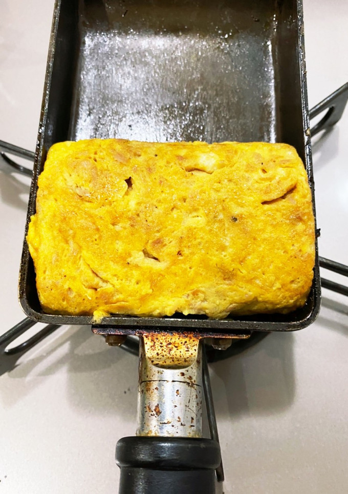 お弁当のおかず『ツナのたまご焼き』-レシピのメイン写真