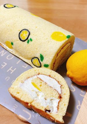 レモンチーズロール-レシピのメイン写真