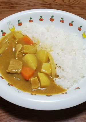 おばけのアッチのカレーライス-レシピのメイン写真