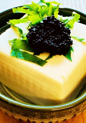 ランプフィッシュエッグ冷奴♪-レシピのメイン写真