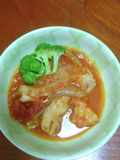 鶏肉のトマト煮込み-レシピのメイン写真