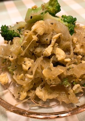 キャベツとブロッコリーのにんにく醤油炒め-レシピのメイン写真