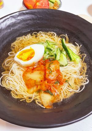夏にぴったり！韓国風そうめん-レシピのメイン写真