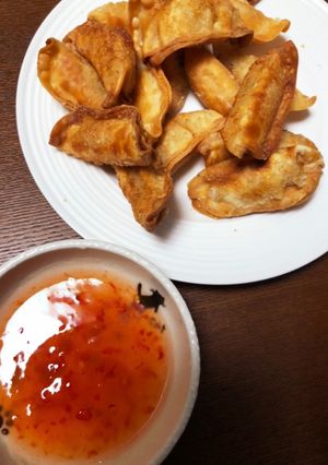 揚げ餃子　タレの提案-レシピのメイン写真