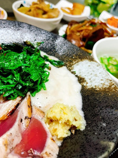 カツオのたたきの山かけ丼-レシピのメイン写真