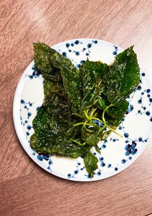 子供も大好きモロヘイヤのからあげ♪-レシピのメイン写真