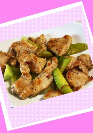 鶏むね肉ときゅうりの旨塩炒め-レシピのメイン写真
