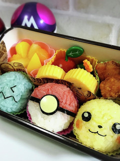 ポケモン☆おにぎり弁当☆-レシピのメイン写真