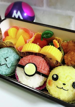 ポケモン☆おにぎり弁当☆-レシピのメイン写真