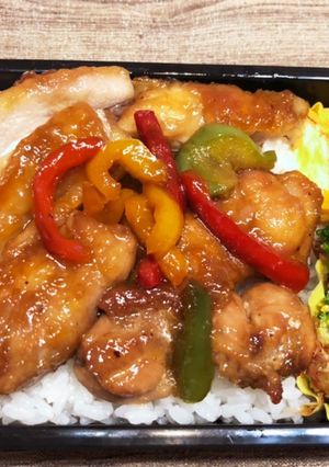 鶏の照り焼き弁当　0718-レシピのメイン写真