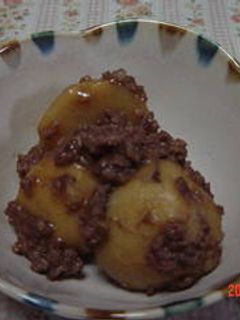 里芋のそぼろ煮-レシピのメイン写真