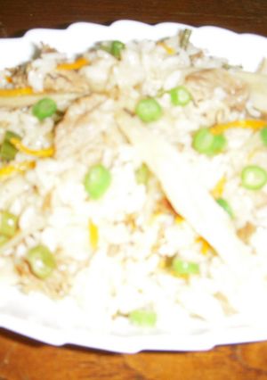 炊飯器で牛肉と牛蒡のピラフ-レシピのメイン写真