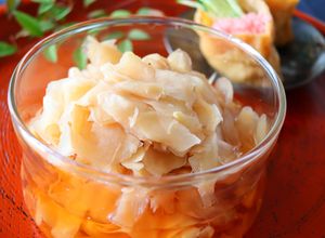 新生姜の甘酢漬け☆自家製ガリ☆ 新生姜の甘酢漬け☆自家製ガリ☆-レシピのメイン写真