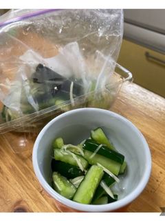 母の味 きゅうりと生姜の和風浅漬け-レシピのメイン写真