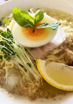 サッポロ一番！レモンモヒート塩ラーメン-レシピのメイン写真