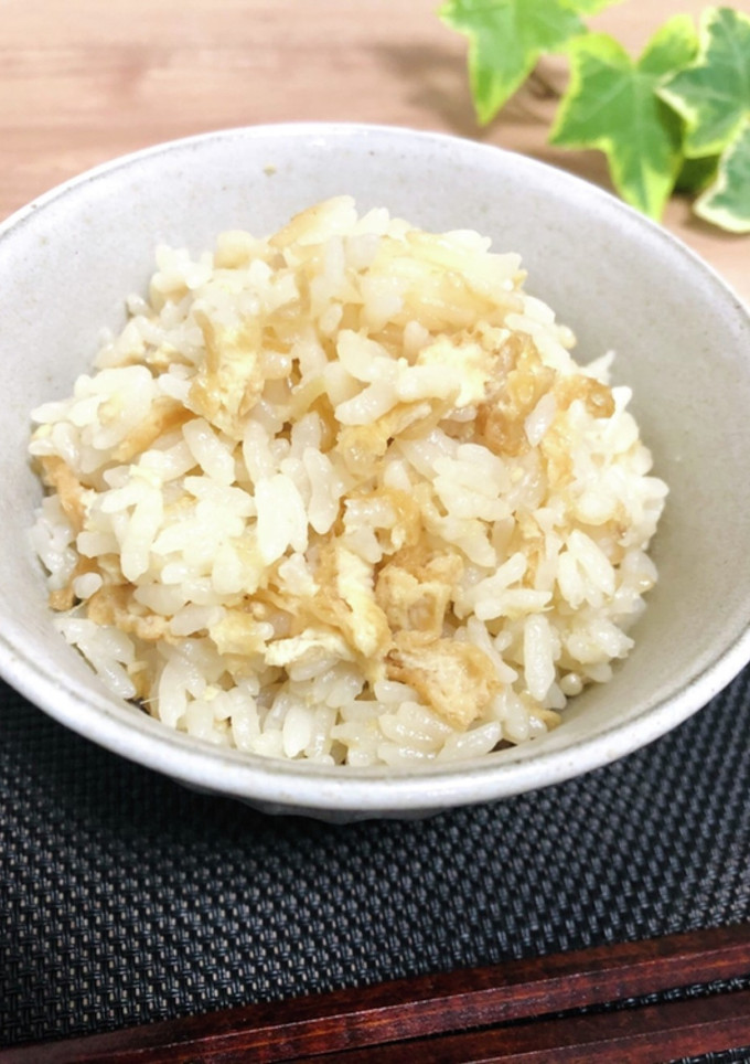新生姜とお揚げの炊き込みご飯★-レシピのメイン写真