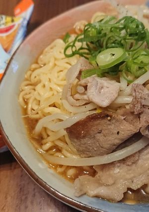 豚もやしサッポロ一番冷やしみそラーメン-レシピのメイン写真