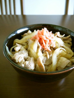 【レシピ動画】牛丼を豚肉で作った豚丼♪-レシピのメイン写真