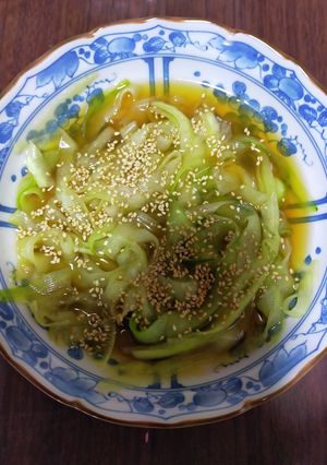 キュウリそうめん-レシピのメイン写真