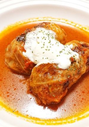 もっちり濃厚ロシア風ロールキャベツ-レシピのメイン写真