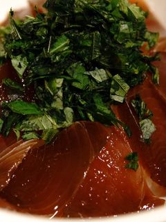 カツオの漬け丼-レシピのメイン写真