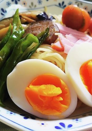 夏野菜色々冷やし中華-レシピのメイン写真