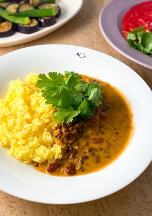 ♪豆のバタークリームカレー♪-レシピのメイン写真