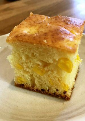 コーンケーキ-レシピのメイン写真
