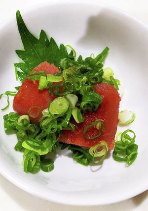 明太子とごま油で超簡単おつまみ-レシピのメイン写真