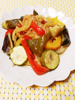 甘酸っぱい!鶏もも肉と夏野菜の南蛮漬け-レシピのメイン写真