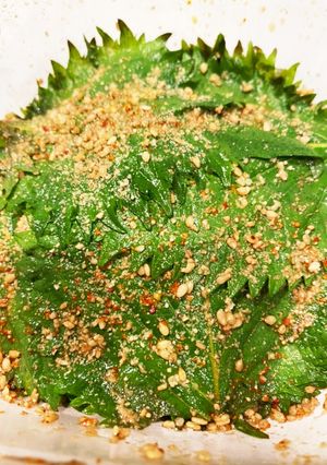 ばあちゃん直伝！大葉の胡麻醤油漬け-レシピのメイン写真