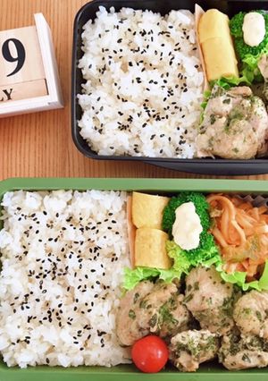 バジルチキン弁当 21/7.19-レシピのメイン写真