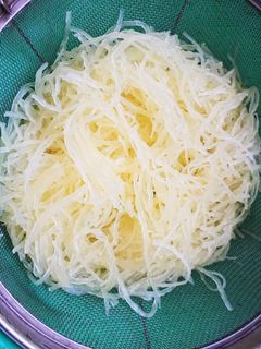 そうめんかぼちゃの茹で方-レシピのメイン写真