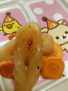こんにゃくとニンジンのヘルシー和風炒め-レシピのメイン写真
