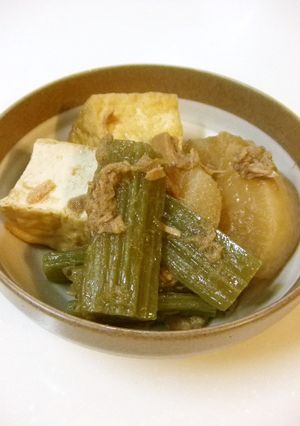 ツナ入り煮しめ-レシピのメイン写真