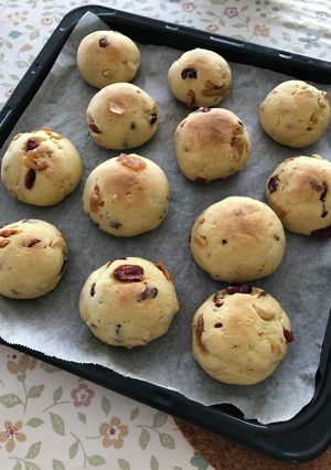 ドライフルーツとナッツのおからパン-レシピのメイン写真