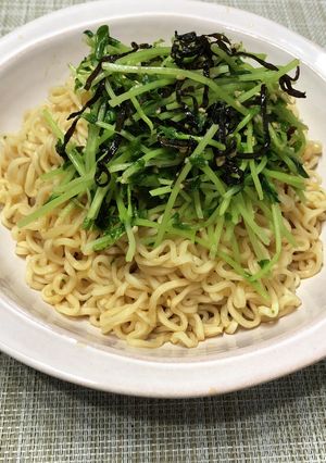 さっぱり★豆苗シャキシャキ冷麺-レシピのメイン写真