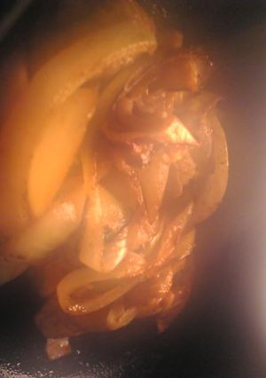 豚モツ肉と玉葱のケチャップ煮-レシピのメイン写真