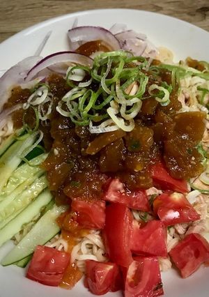 サッポロ一番ゴマしょうゆラーメンジュレ-レシピのメイン写真
