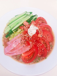 サッポロ一番で冷やしごましょう油麺-レシピのメイン写真