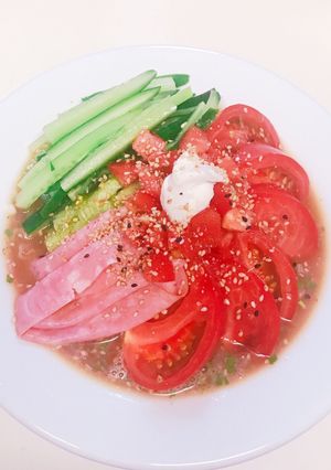 サッポロ一番で冷やしごましょう油麺-レシピのメイン写真