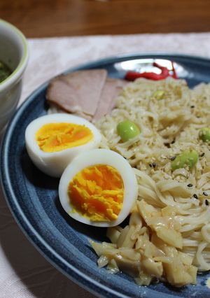 具だくさんの冷やしつけ麺-レシピのメイン写真